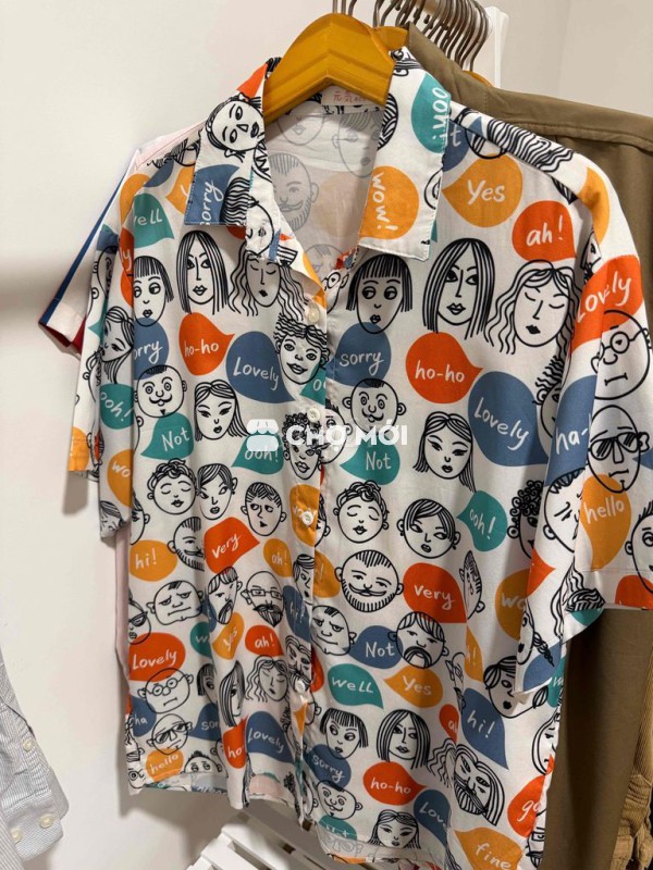Áo sơ mi Unisex vải mềm mại
