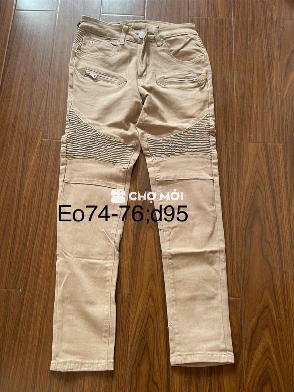 Quần bò Biker nam Co giãn size 28