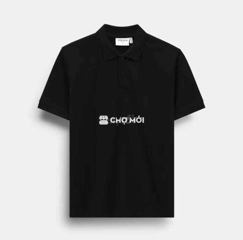 Áo polo nam SOMEHOW CVC Đen