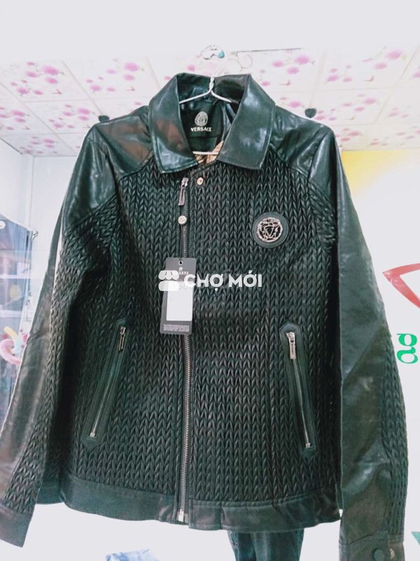 sale khoác da Versace 48 đến 60kg