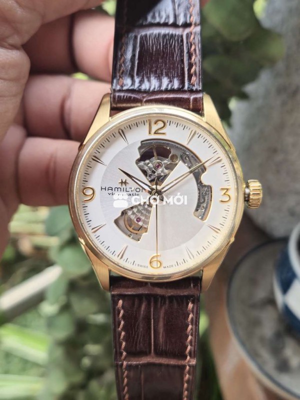 Đồng hồ Hamilton Viewmatic Nam Vàng 42mm