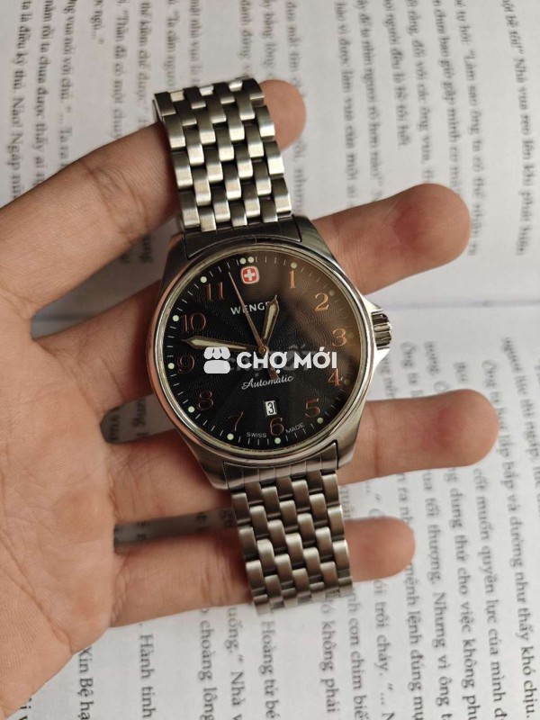 Đồng hồ Wenger Nam Thép 40mm tự động