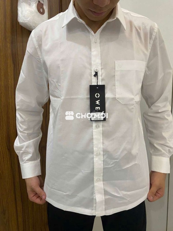Áo sơ mi Owen Nam Trắng 39/42