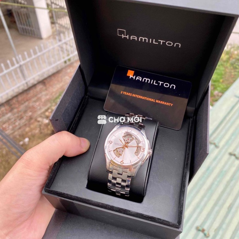 Đồng hồ Hamilton Jazzmaster Open Heart Nam 40mm