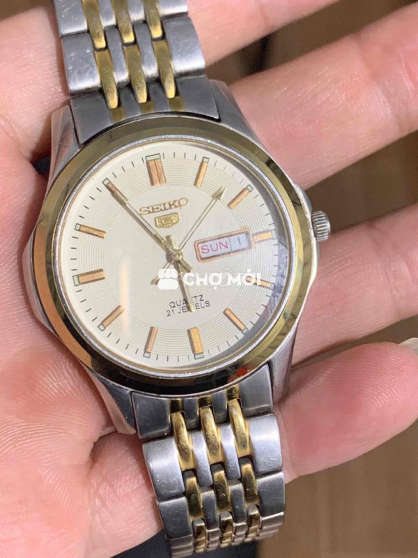 Đồng hồ Seiko Nam Kim loại
