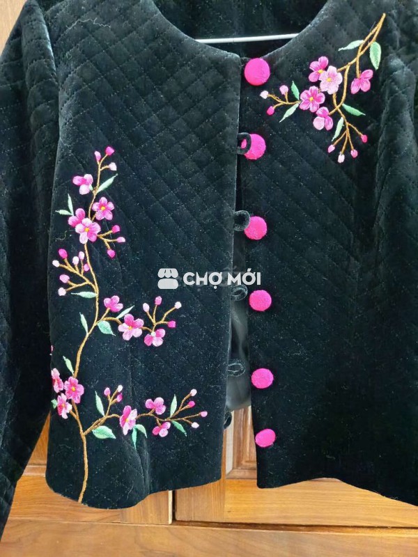 Áo khoác nữ Nhung trần bông