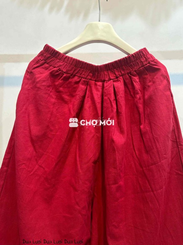 Quần nữ Linen Freesize