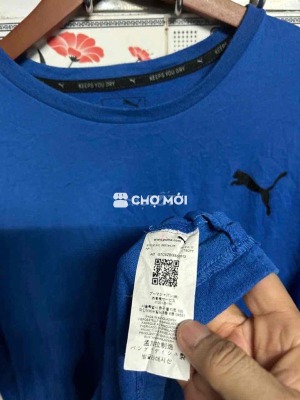 Áo thun Puma nam vải thể thao