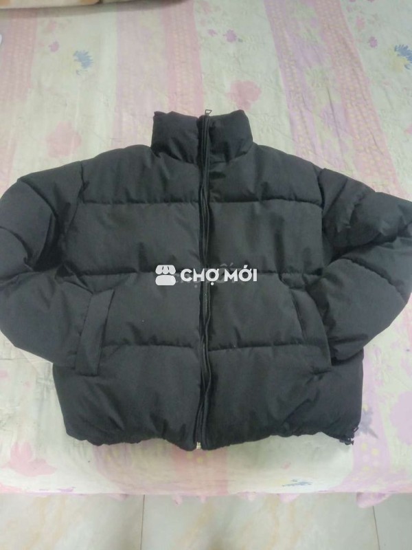 Áo Phao Đen Tối Màu