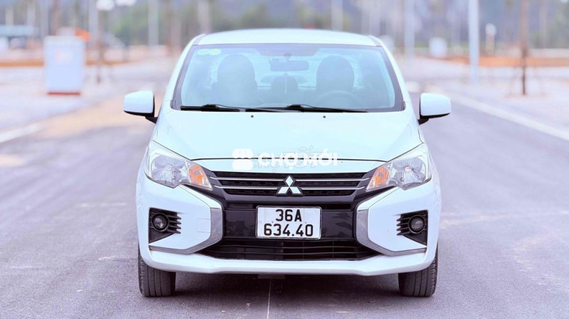 Mitsubishi Attrage 2021 Trắng 9 vạn một chủ