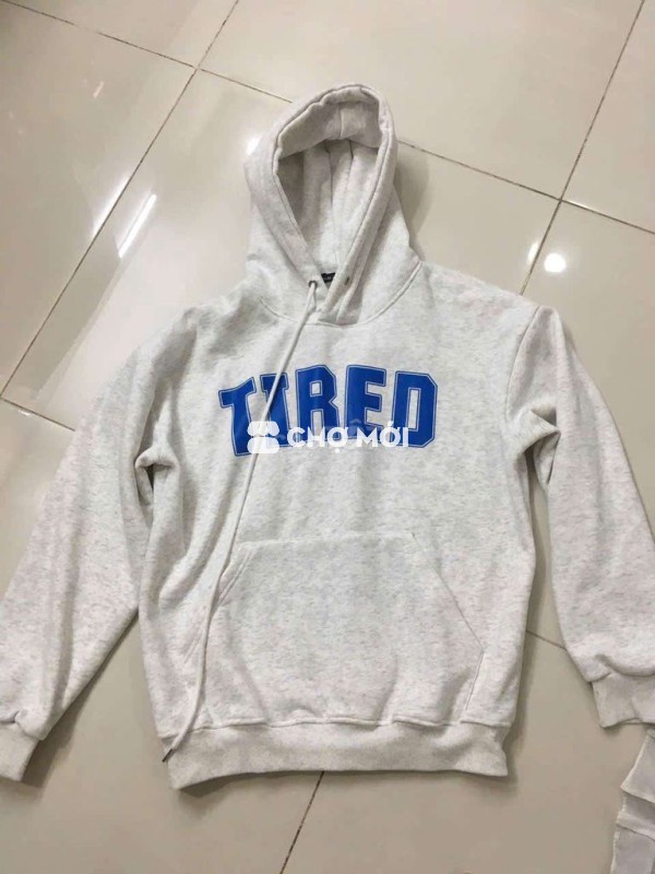 Áo hoodie Unisex Nỉ Xám