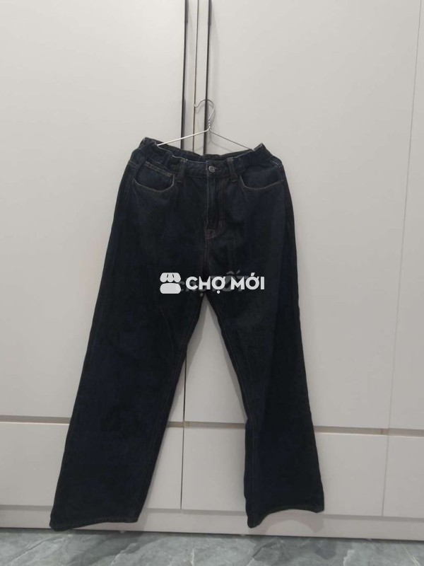 Quần jean nữ Baggy Indigo