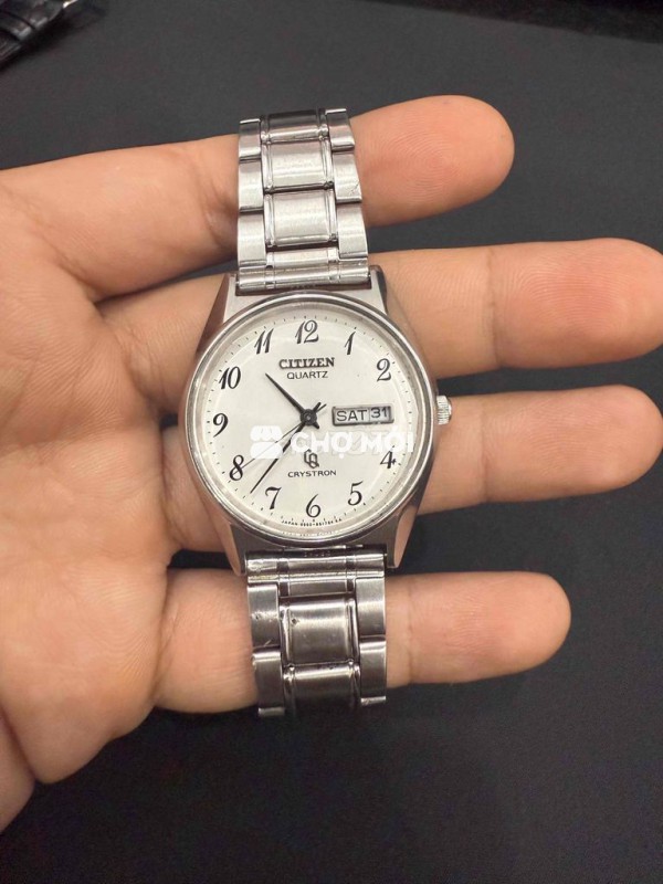 Đồng hồ Citizen Crystron Quartz Nam