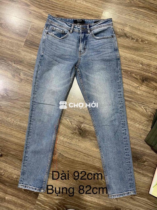 Quần jean Routine Unisex Vải bò size 29