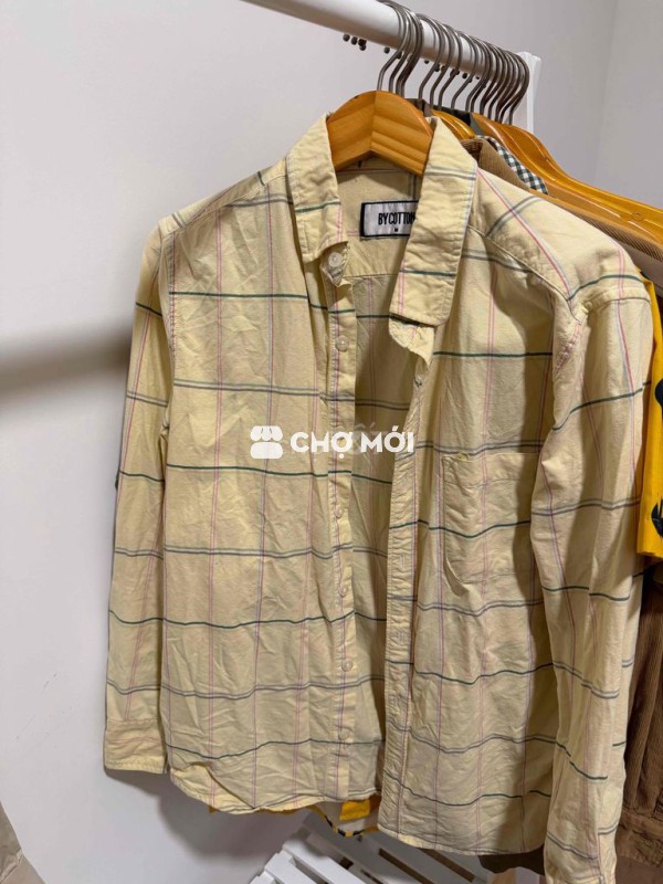 Áo sơ mi BYCOTTON Nam Cotton Kẻ sọc