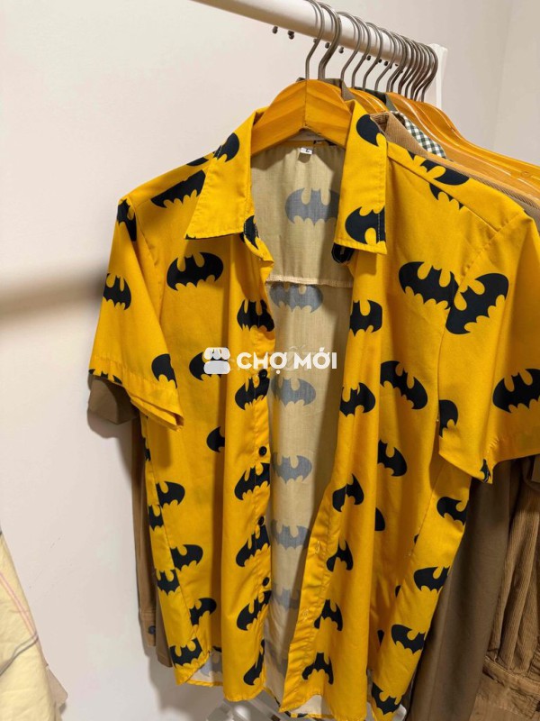 Áo sơ mi Batman tay ngắn