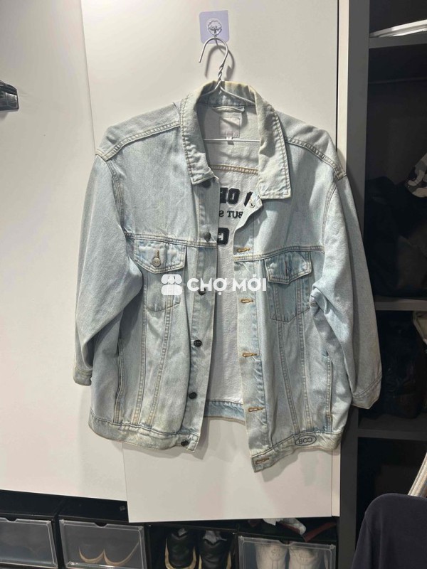 Áo khoác jeans Boo chính hãng