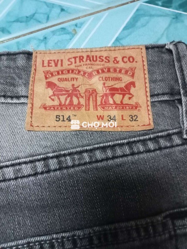 Quần jean Levis 514 nam size 34
