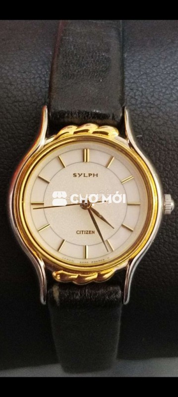 Đồng hồ Citizen Nữ Vàng Bạc Đen