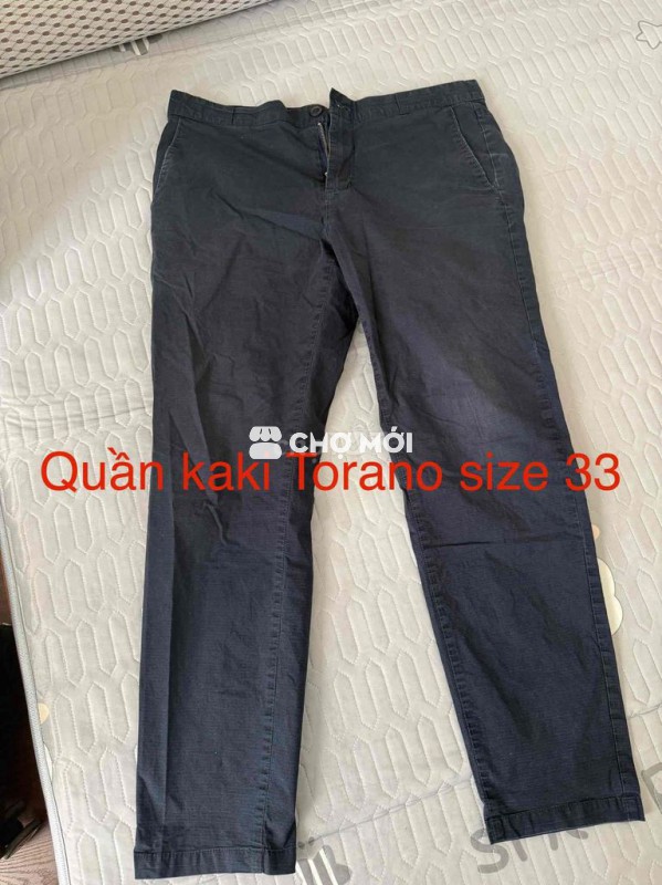 Quần kaki Torano nam size 33