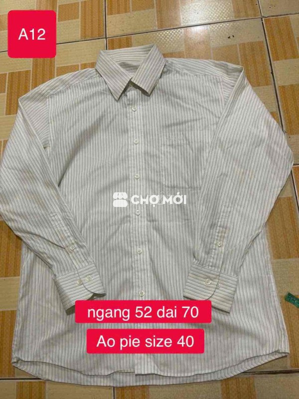 Áo sơ mi nam size 40 Mới
