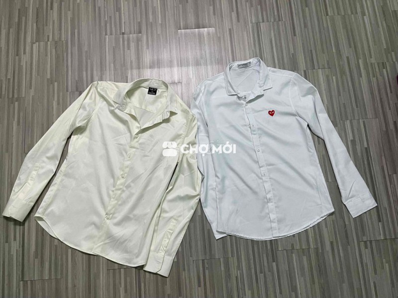 2 Áo sơ mi nam size L