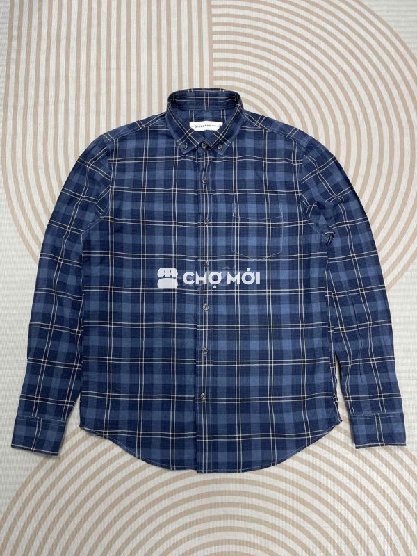 Sơ mi Giordano size M Số đo: vai 43, ngực 49, dài