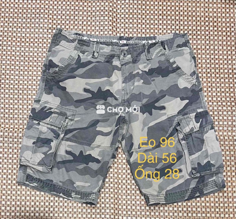 Short hộp camo sz 36