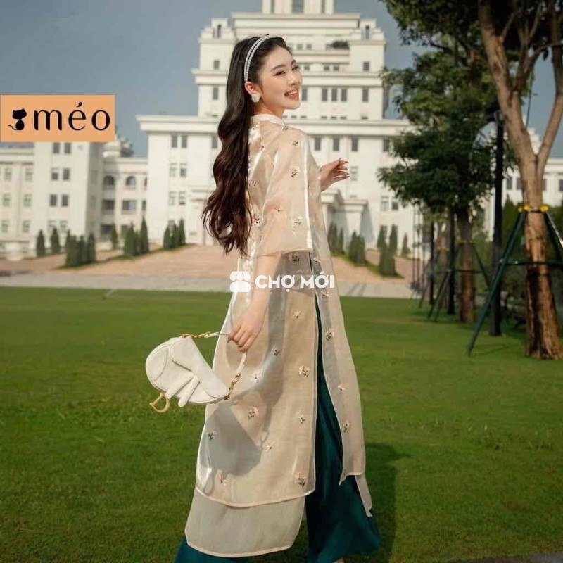 Áo dài cách tân Nữ Voan Be