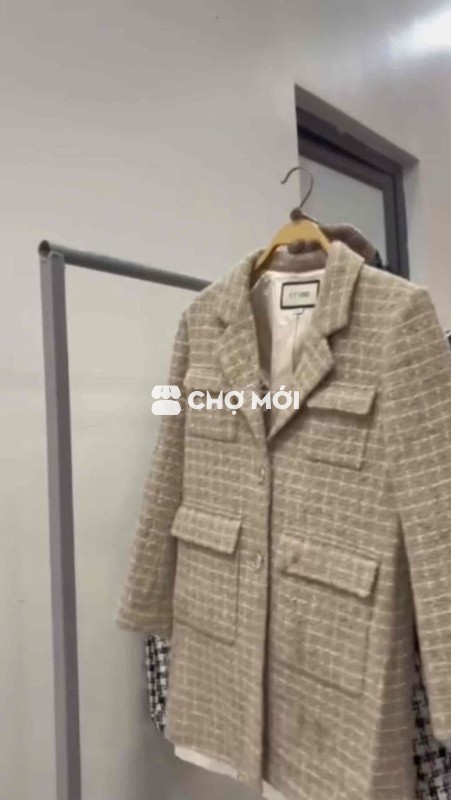 Áo khoác nữ Tweed thanh lịch