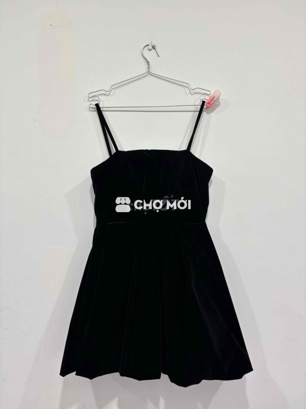 Set váy áo khoác nữ vải nhung Freesize