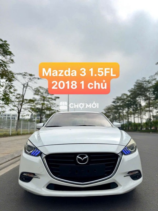 Mazda 3 1.5 Facelift 2018 1 chủ màu trắng