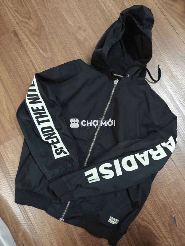 Áo khoác Kenzo vải dù Unisex