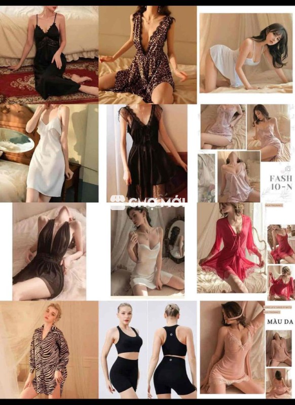 Đồ ngủ nữ Vải lụa Quảng Châu