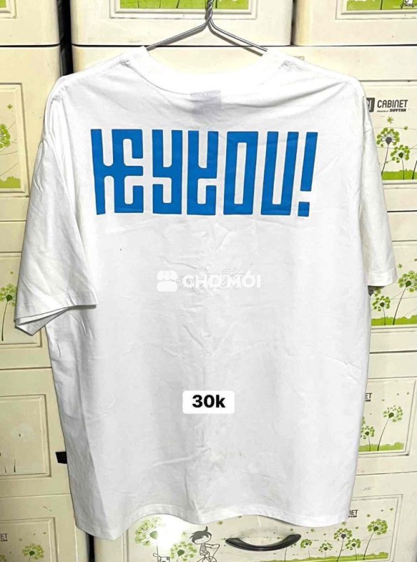 Áo thun Heyyou Unisex size L 90% mới