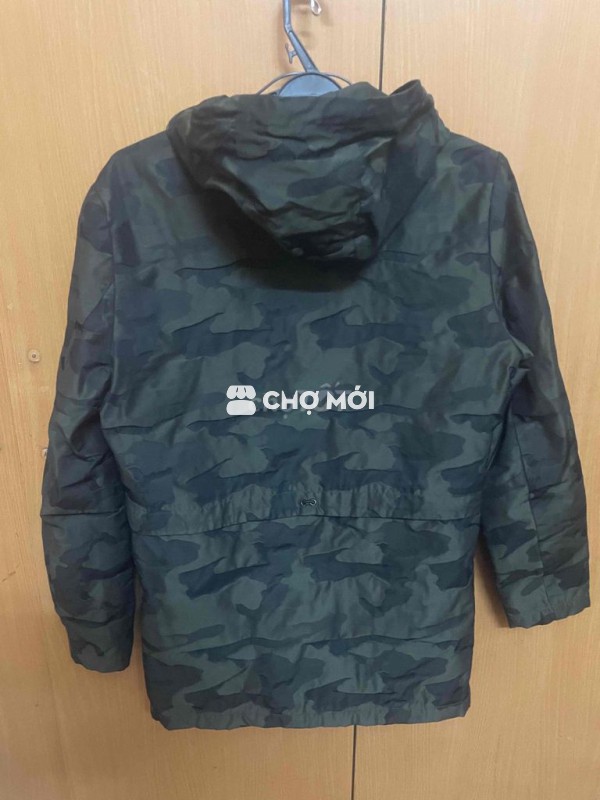 Áo khoác nam vải rằn ri