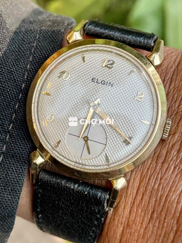 ELGIN vintage 4 tay và niềng vàng đúc