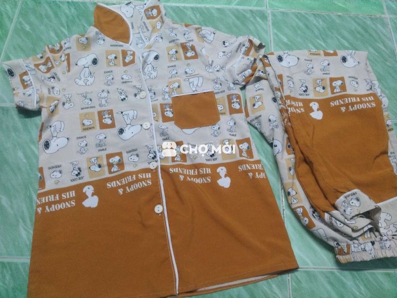 Đồ ngủ nữ chó snoopy free size 40-56kg
