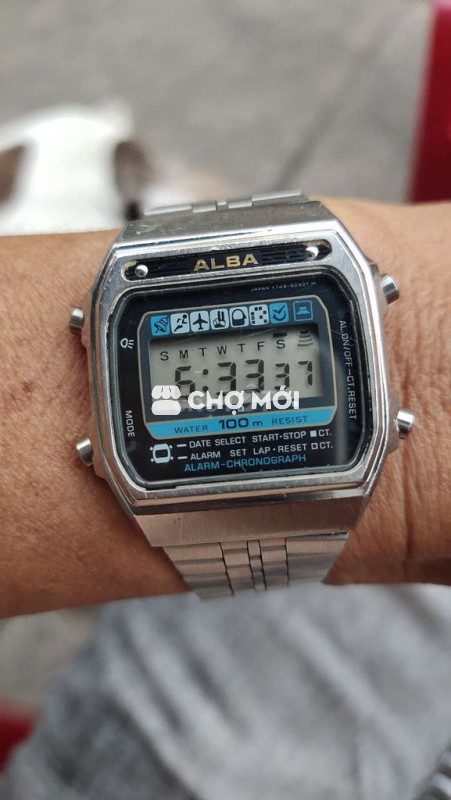 Đồng hồ Alba thép không gỉ