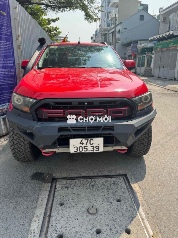 Ford Ranger 2017 Tự động Đỏ