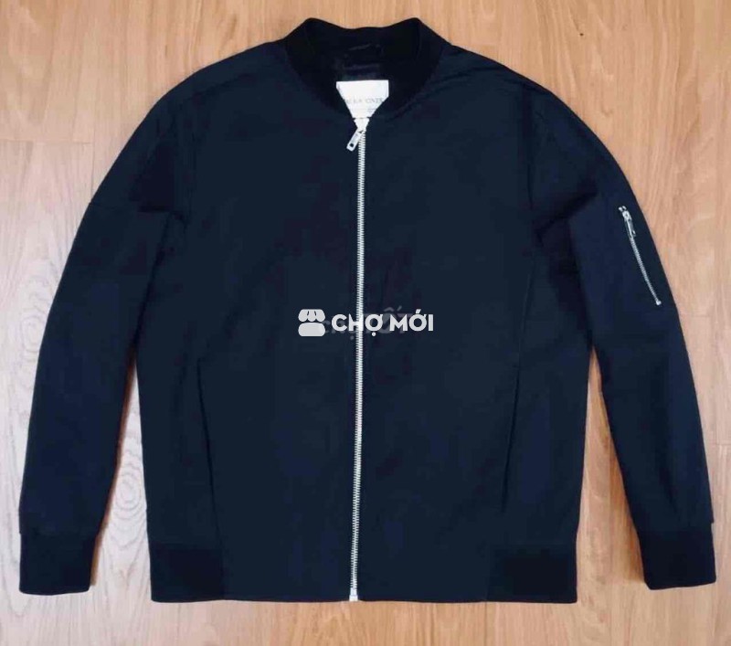 Bomber hiệu Jack & Jones trẻ trung size to đẹp