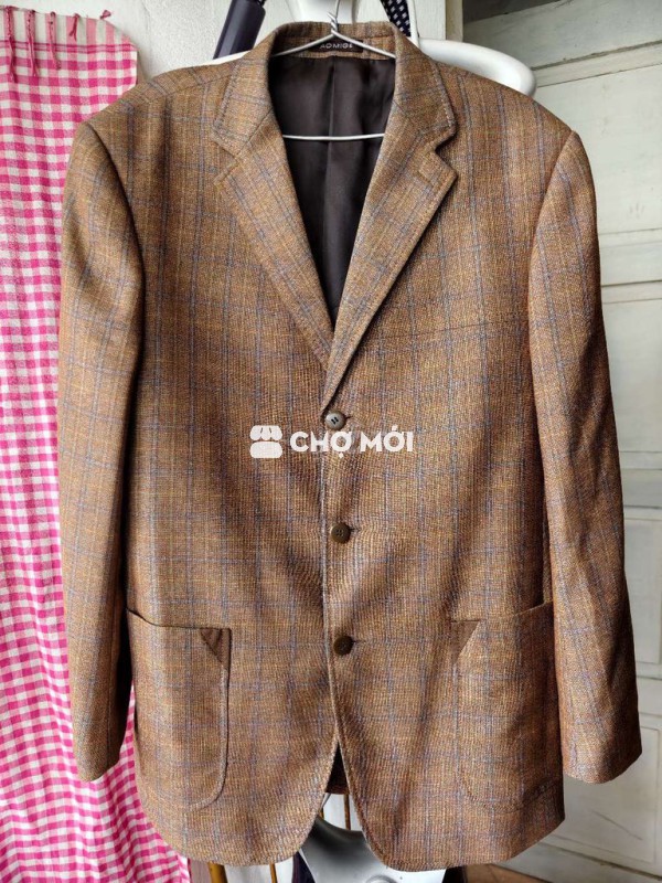 Áo blazer AOMIGE nam Nâu