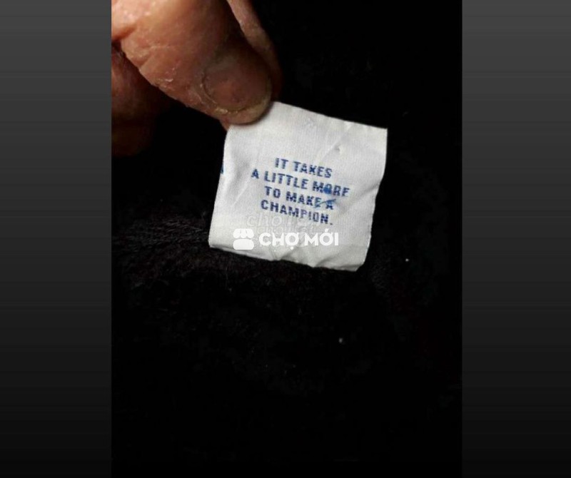 Áo hoodie Champion nỉ nam size M