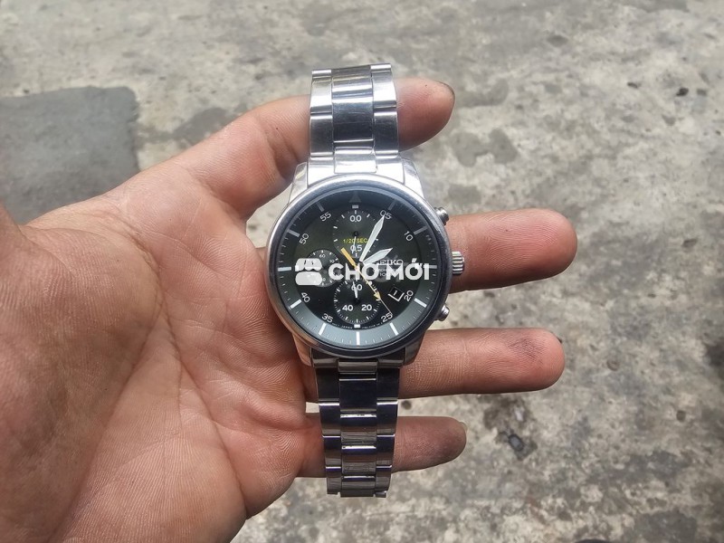 Đồng hồ Seiko 7T92 Nam Bạc