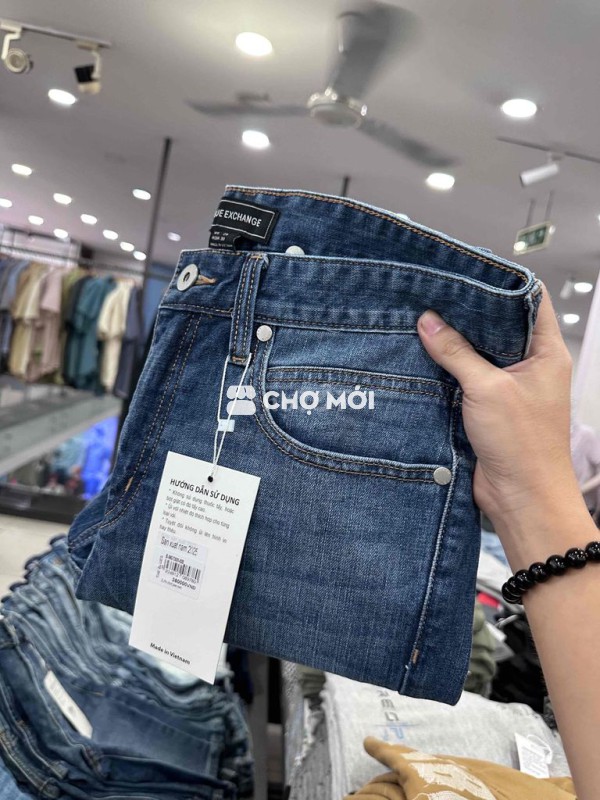 Quần jeans nam The Blues Xanh