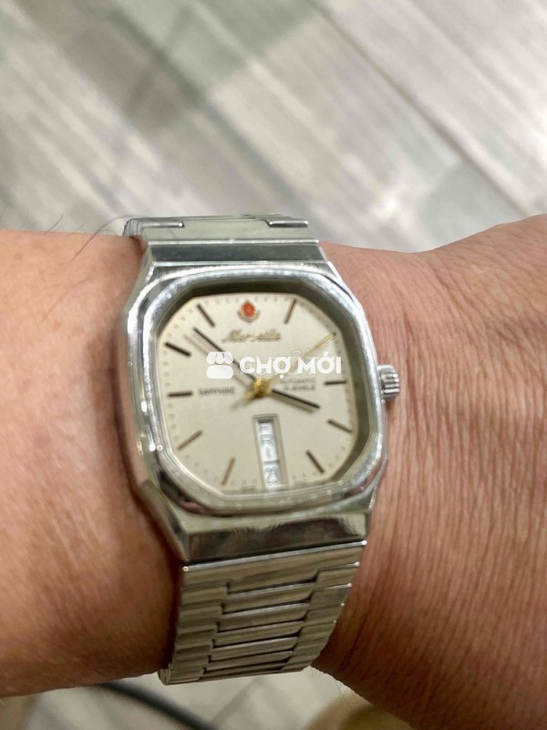 Đồng hồ đeo tay Nam Thép Bạc