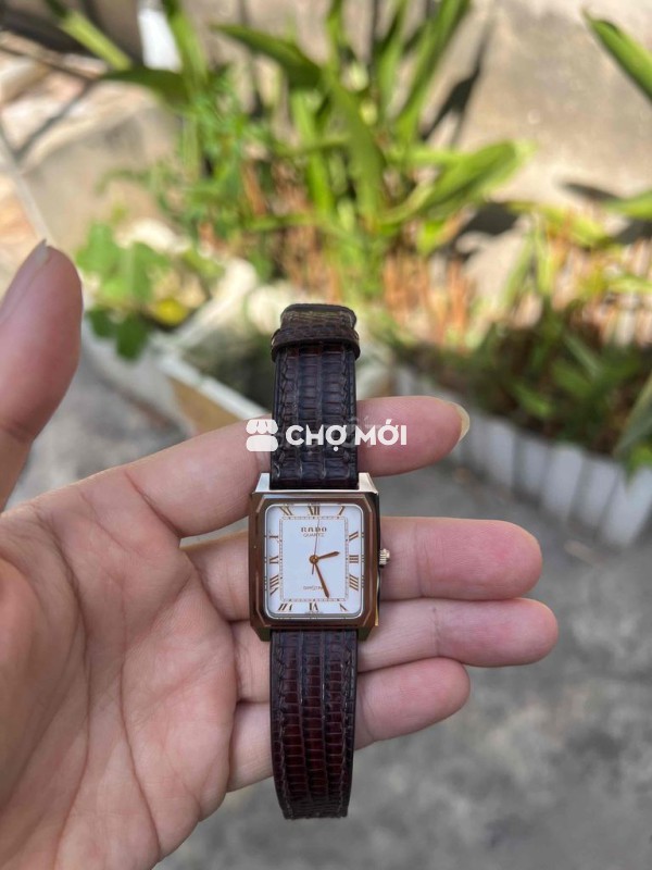 Đồng hồ Rado nam tank đá size 27x35mm hiếm
