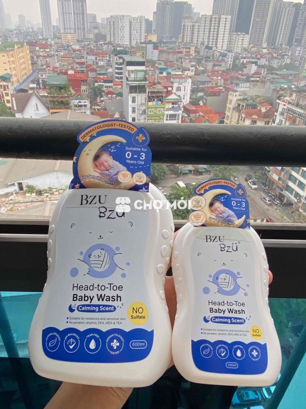 Sữa tắm gội Bzu Bzu 600ml