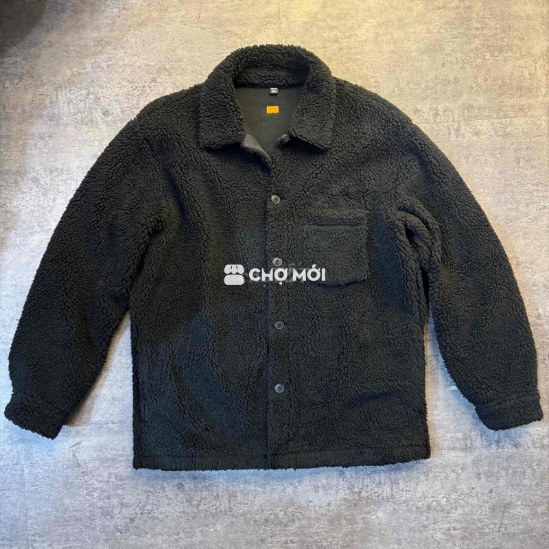 Áo khoác UNIQLO Lông tổng hợp Nam L