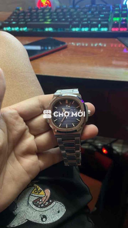 Đồng hồ đeo tay Nam Bạc Kim loại